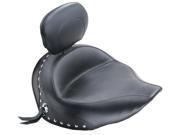 Mustang Wide Vintage Solo Seat W Driver BR Studded 79452