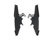 Memphis Shades Plate Only Mounting Kit For Bullet Fairing Black MEK1861