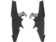 Memphis Shades Batwing Fairing Plate Only Mounting Kit Black MEK1857