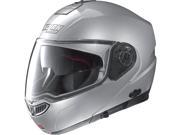 Nolan N104 EVO MCS 2015 Helmet Metallic Platinum Silver XXS