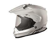 FLY Racing Trekker 2015 Dual Sport Helmet Silver 2XL