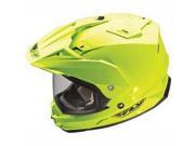 FLY Racing Trekker 2015 Dual Sport Helmet Hi Vis Yellow XL