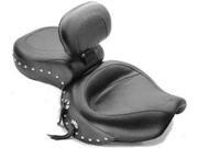 Mustang 1 Piece Wide Touring Seat W Driver BR Studded 79237