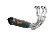 Akrapovic Racing Line Exhaust System with Hexagonal Muffler 4 2 1 Stainless Carbon Carbon S S10R10 RC