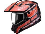 Gmax GM11S Nova Dual Sport Helmet Black Orange White XS
