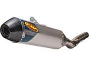 FMF Racing Factory 4.1 RCT Aluminum Slip On W Stainless Mid Pipe Dual W Carbon Tip 041497