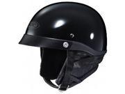 HJC CL IronRoad Solid Half Helmet Gloss Black MD