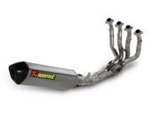 Akrapovic Evolution Exhaust System with Hexagonal Muffler 4 2 1 2 Oval Canister Titanium Carbon Carbon S Y10RFT10 ZC 2
