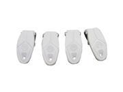 Moose Racing M1.2 Boots Replacement Buckle Kit White