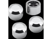 S S Cycle Magnetic Headbolt Covers Chrome 50 0333