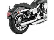 Vance Hines 3 Round Twin Slash Slip on Muffler Fits 91 12 Harley FXD Dyna Super Glide