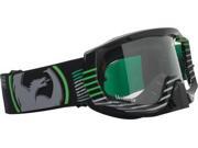 Dragon Vendetta Linear Green Clear AFT Lens Goggles Green