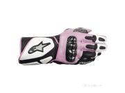 Alpinestars Stella SP 2 2012 Womens Leather Gloves White Black Pink LG