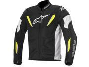 Alpinestars T GP R Air Mens Vented Textile Jacket Black White Yellow XL