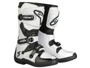 Alpinestars Stella Tech 3 Womens MX Boots White Black 8 USA
