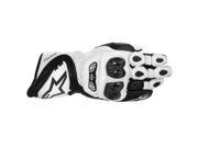 Alpinestars GP Tech Leather Gloves Black White 3XL