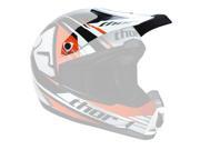 Thor Quadrant S13 Replacement Visor Kit Race Orange
