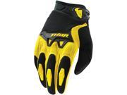 Thor Spectrum 2015 Youth MX Gloves Yellow XS