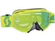 Scott USA 89 Si Pro Youth MX Offroad Goggle Oxide Green Green Chrome Lens