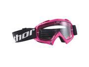Thor Enemy MX Motocross Goggles Pink Adult