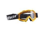 Thor Enemy MX Motocross Goggles Yellow Adult