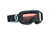 Scott USA 89 Si Youth Snowcross Goggles Black Rose Lens