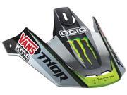 Thor Verge Pro Circuit 2014 Visor Kit Black Green