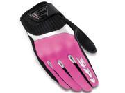 Spidi G Flash Womens Mesh Street Gloves Pink Black LG