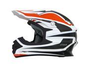 AFX FX 21 MX Offroad Helmet Orange White XL
