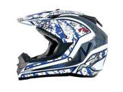 AFX FX 19 Vibe MX Helmet Blue MD