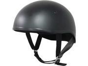 AFX FX 200 Slick Beanie Helmet Solid Flat Black XL