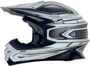 AFX FX 21 MX Offroad Helmet Silver Black XL