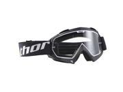 Thor Enemy MX Motocross Goggles Black Adult