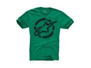 Alpinestars Go Joe Mens Short Sleeve T Shirt Green SM