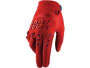 100% Airmatic Youth MX Gloves Red LG