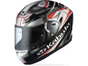 Kabuto FF 5V Viento Helmet Black Silver Red MD