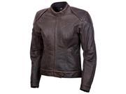 Scorpion Catalina Leather Jacket Brown MD