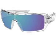 Bobster Paragon Sunglasses Clear Blue Mirror Lens