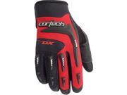Cortech DX 2 Textile Gloves Red 2XS