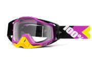 100% Racecraft 2013 MX Offroad Clear Lens Goggles Hyperion Magenta