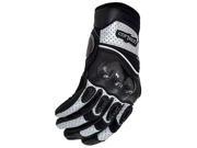 Cortech Accelerator Series 3 Leather Gloves Black White 3XL