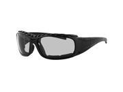 Bobster Gunner Photochromic Convertible Goggles Sunglasses Black