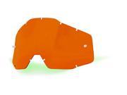 100% Goggle Replacement Lens Racecraft Accuri Orange