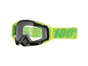 100% Racecraft MX Offroad Clear Lens Goggles Sour Patch