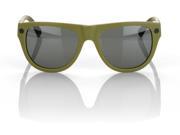 100% Higgins Sunglasses Matte Olive Gray Lens