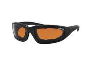 Bobster Foamerz II Sunglasses Black Amber