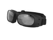 Bobster Piston Goggles Black Smoke Reflective
