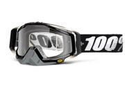 100% Racecraft 2013 MX Offroad Clear Lens Goggles Abyss Black