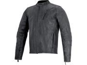Alpinestars Monty Mens Leather Jacket Black MD