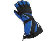Castle X Racewear CR2 Mens Snowmobile Gloves Blue SM
